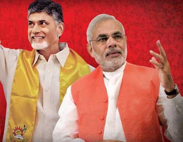 narendra modi,chandrababu,india,andhra pradesh,ap people  మోదీ, చంద్రబాబులు చుట్టేస్తున్నారు!	